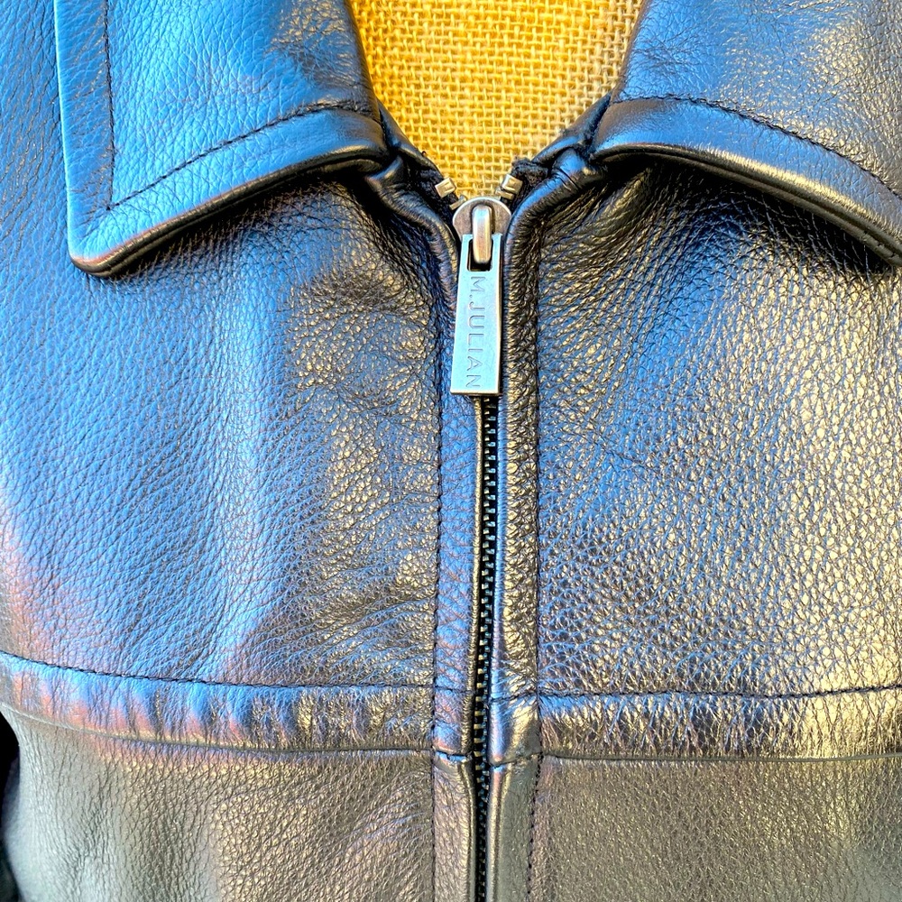 Men’s Heavyweight Genuine Leather Jacket